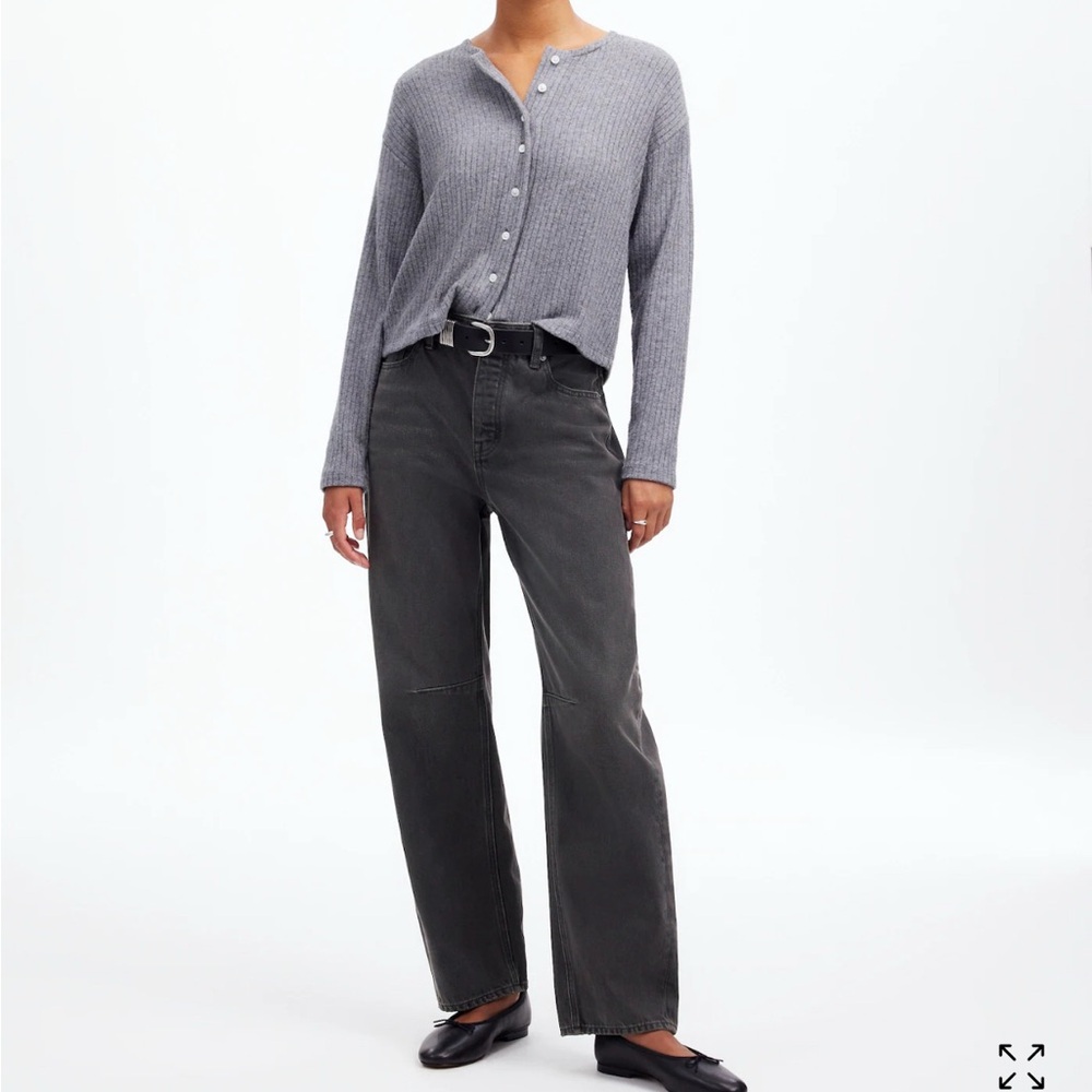 Madewell Darted barrel Jean